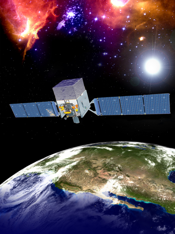 Sketch of the FERMI satellite